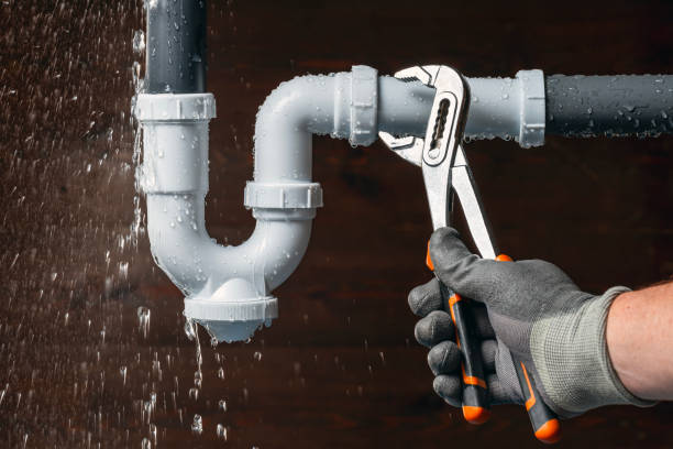 Professional Drain Cleaning technician working in Mexico, NY